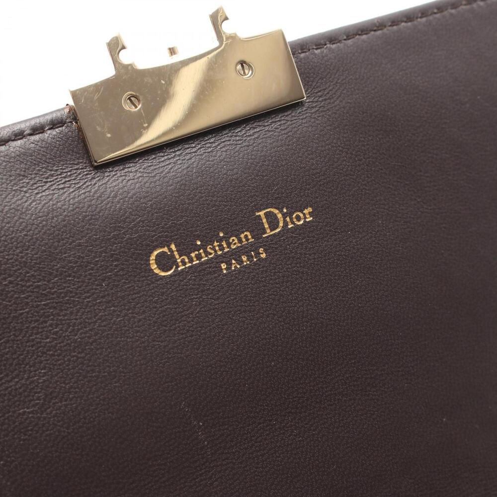 CHRISTIAN DIOR Gold Leather Shoulder Bag - Picture 4 of 8